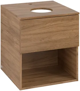 ARTO-Konsolen-Unterschrank 500mm f AWT38 1 Ausz 1 Aussch mLB C520H1 RH Oak Kansas – Bild 2