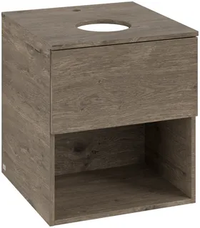 ARTO-Konsolen-Unterschrank 500mm f AWT38 1 Ausz 1 Auss mLB C520H1 PJ Oak Nebraska – Bild 1