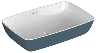 Villeroy & Boch Aufsatzwaschbecken Artis 580x385mm Rechteck ohne Überlauf Frozen – Bild 2