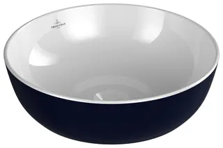 Villeroy & Boch Aufsatzwaschbecken Artis 430x430mm Rund ohne Überlauf Deep Ocean – Bild 2