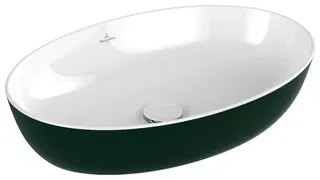 Villeroy & Boch Aufsatzwaschbecken Artis 610x410mm Oval ohne Überlauf Forest