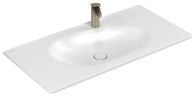 Villeroy & Boch SchrankWT Antao 1000x500mm re-eckig 1HL. m. verd. ÜL. Stone White cplus