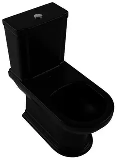 Villeroy & Boch T-WCKombi Hommage 370x725x390mm ov bodenst. Abg. waagr. Pure Black cplus – Bild 2