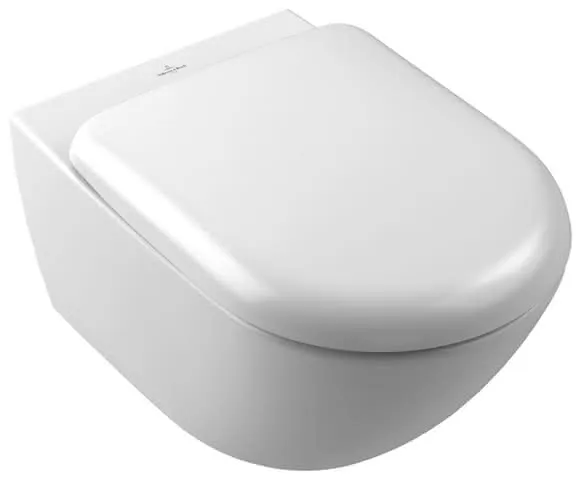 Villeroy & Boch T-WC Antao 370x560x355mm Rund wandh. Abg. waagr. m. TwistFlush StoneWhite c+