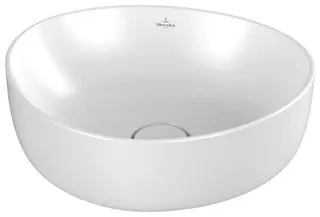 Villeroy & Boch Aufsatzwaschbecken Antao 400x395mm Asymmetrisch o. ÜL. Stone White cplus