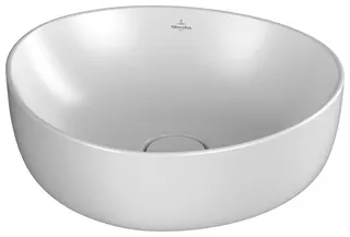 Villeroy & Boch Aufsatzwaschbecken Antao 400x395mm Asymmetrisch o. ÜL. Stone White cplus – Bild 2