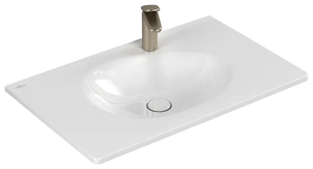 Villeroy & Boch Schrankwaschtisch Antao 800x500mm re-eckig 1HL. o. ÜL. Weiß Alpin cplus