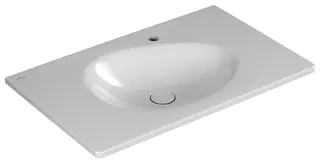 Villeroy & Boch Schrankwaschtisch Antao 800x500mm re-eckig 1HL. o. ÜL. Weiß Alpin cplus – Bild 2