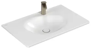 Villeroy & Boch SchrankWT Antao 800x500mm re-eckig 1HL. m. verd. ÜL. Stone White cplus