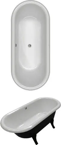 Villeroy & Boch Badewanne Hommage 1771x771x617mm Freistehend Colour On Demand Weiß Alpin
