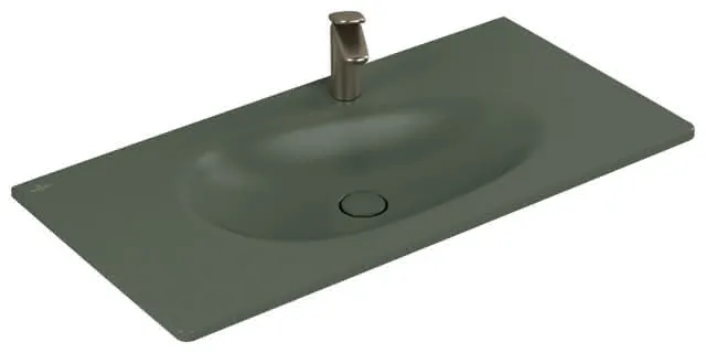Villeroy & Boch Schrankwaschtisch Antao 1000x500mm re-eckig 1HL. o. ÜL. Morning Green cplus