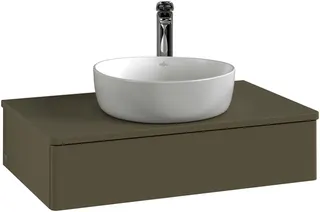 Villeroy & Boch WTUS Antao L08_5 800x190x500mm mit Beleuchtung mit Struktur FK/AP: GF/0