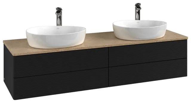 Villeroy & Boch WTUS Antao K28_5 1600x360x500mm mit Struktur FK/AP: GK/3
