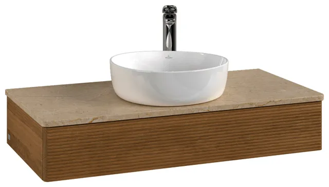 Villeroy & Boch WTUS Antao L09_5 1000x190x500mm mit Beleuchtung mit Struktur FK/AP: HN/3