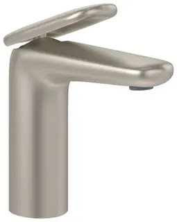 Villeroy & Boch Einhebel-Waschtisch-Arm. Antao 50x140x164mm m Push-Open-Ablgarn. BrushedNickelMatt
