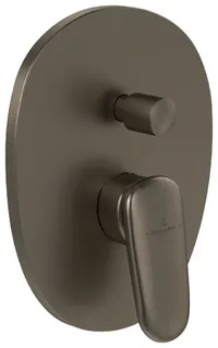 Villeroy & Boch Unterputz-Einhebel-Armatur Antao 184x221x57mm Brushed Nickel Matt
