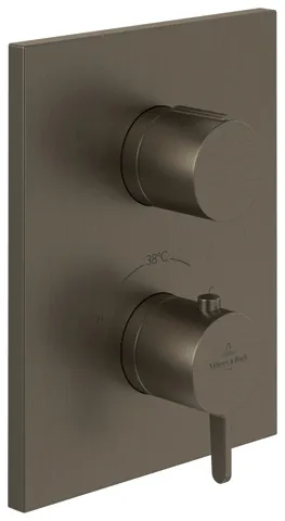Villeroy & Boch Unterputz-Thermostat 1-Mengereg Conum 150x190x124mm Brushed Nickel Matt