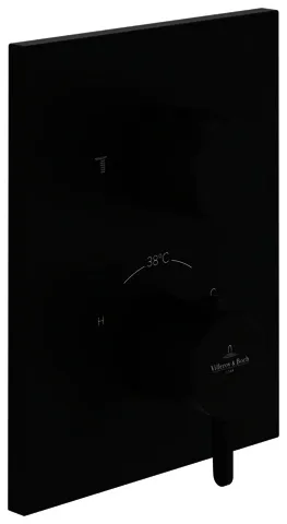 Villeroy & Boch Unterputz-Thermostat 1-Mengereg Conum 150x190x124mm Matt Black