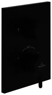 Villeroy & Boch Unterputz-Thermostat 1-Mengereg Conum 150x190x124mm Matt Black – Bild 1