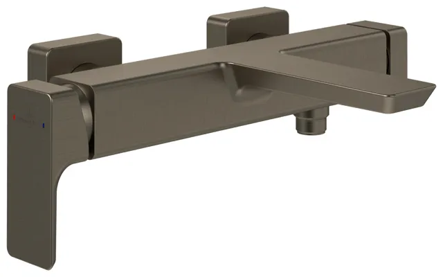 Villeroy & Boch Einhebel-Badewannenarmatur Subway 3.0 303x108x232mm Brushed Nickel Matt
