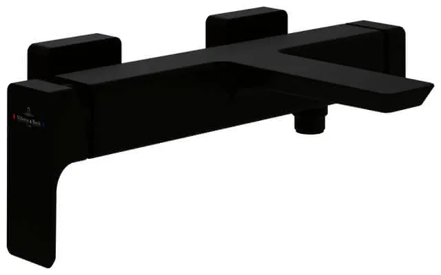 Villeroy & Boch Einhebel-Badewannenarmatur Subway 3.0 303x108x232mm Matt Black