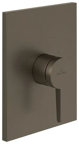Villeroy & Boch Unterputz-Einhebel-Armatur Conum 150x190x119mm Brushed Nickel Matt
