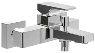 Villeroy & Boch Einhebel-Badewannenarmatur Architectura Square 210x101x198mm Chrom