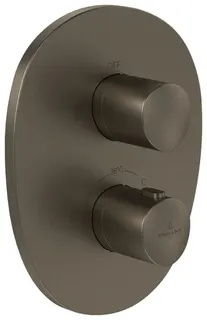 Villeroy & Boch Unterputz-Thermostat 1-Mengereg Antao 184x221x134mm Brushed Nickel Matt – Bild 1
