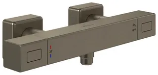 Villeroy & Boch Duschthermostat Universal Taps 317x 65x104mm Dusche Eckig BrushedNickelMatt – Bild 1