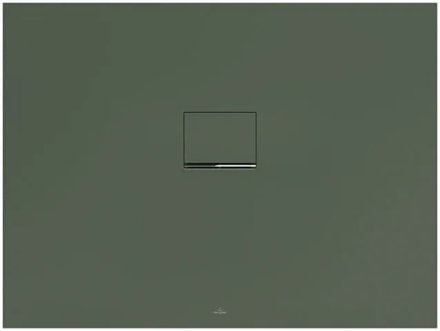 Villeroy & Boch Duschwanne Squaro Infinity 1200x900x40mm re-eckig flb Einbau AR Morning Green