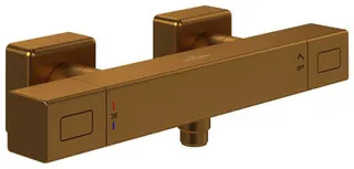 Villeroy & Boch Duschthermostat Universal Taps 317x65x104mm Dusche Eckig Brushed Gold