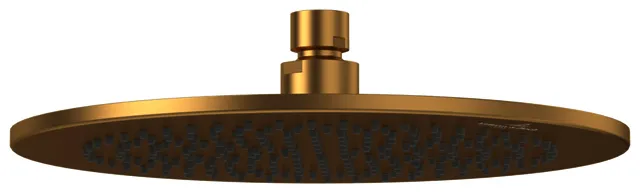 Villeroy & Boch Regenbrause Universal Showers 252x56x252mm Rund Brushed Gold