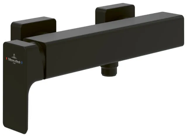 Villeroy & Boch Einhebel-Duscharmatur Subway 3.0 281x98x43mm Matt Black