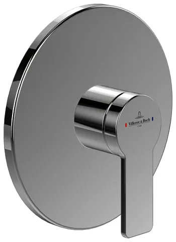Villeroy & Boch Unterputz-Einhebel-Armatur Architectura 170x170x36mm Chrom