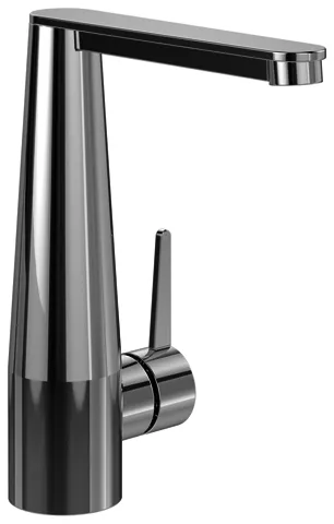 Villeroy & Boch Einhebel-Waschtisch-Armatur Conum 49x210x174 mm m Push-Open-Ablaufgarnitur Chrom