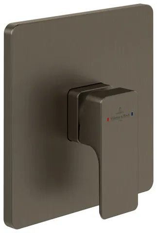 Villeroy & Boch Unterputz-Einhebel-Armatur Subway 3.0 2 165x165x51mm Brushed Nickel Matt
