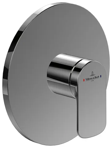 Villeroy & Boch Unterputz-Einhebel-Armatur O.novo 170x170x41mm Chrom