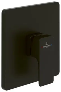 Villeroy & Boch Unterputz-Einhebel-Armatur Subway 3.0 TVS112002000 165x165x51mm Matt Black