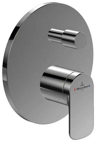 Villeroy & Boch Unterputz-Einhebel-Armatur O.novo 170x170x46mm Chrom