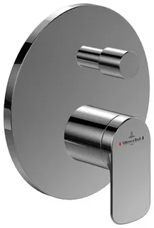 Villeroy & Boch Unterputz-Einhebel-Armatur O.novo 170x170x46mm Chrom