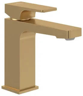 Villeroy & Boch Einhebel-Waschtisch-Arm. Architectura Square 50x161x165mm Zugst-Ablgarn. Brushed Gold