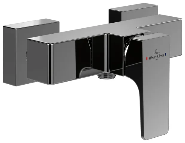 Villeroy & Boch Einhebel-Duscharmatur Architectura Square 210x112x122mm Chrom