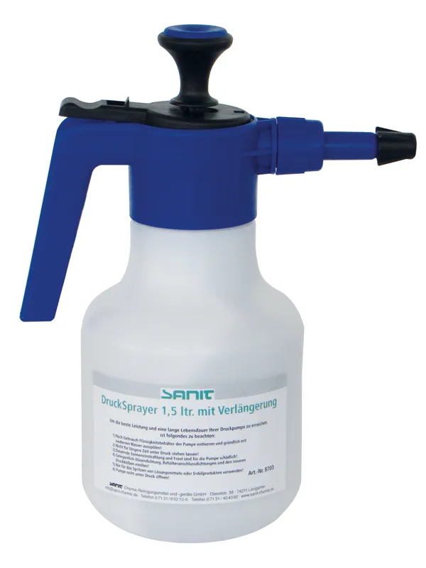 SANIT Drucksprüher 1,5 l zur Anwendung von flüssigen SANIT Produkten