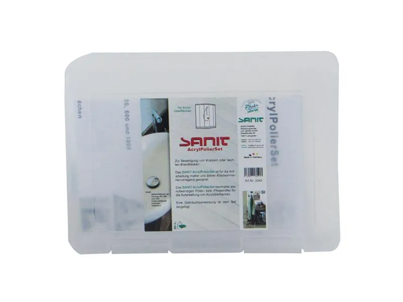 SANIT AcrylPolierSet für Acrylwannen