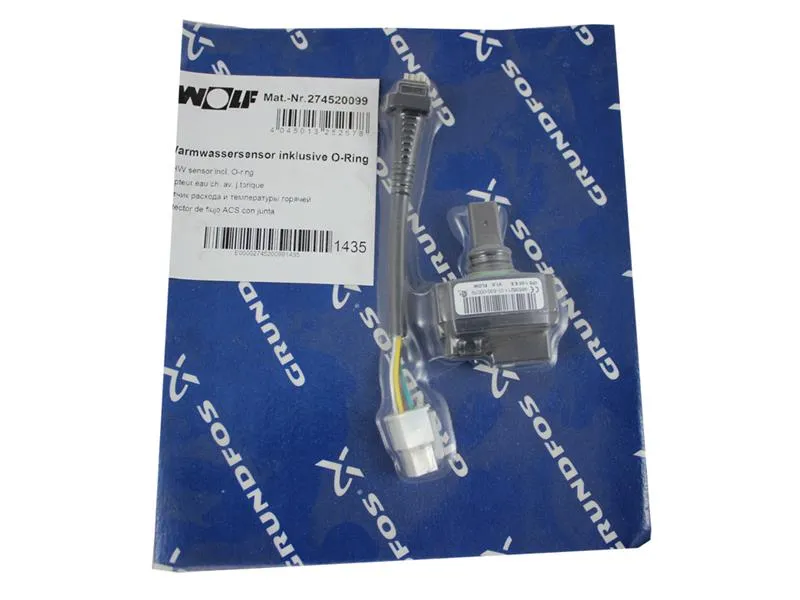 Wolf Warmwassersensor inkl. O-Ring für CSK