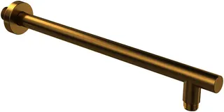 VB Regenbrausearm Universal Showers 70x 60x408mm Wandmontage Rund Brushed Gold