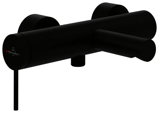 Villeroy & Boch Einhebel-Badewannenarmatur Loop&Friends 273x108x191mm Matt Black