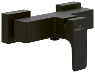 Villeroy & Boch Einhebel-Duscharmatur Architectura Square 210x112x122mm Matt Black – Bild 1