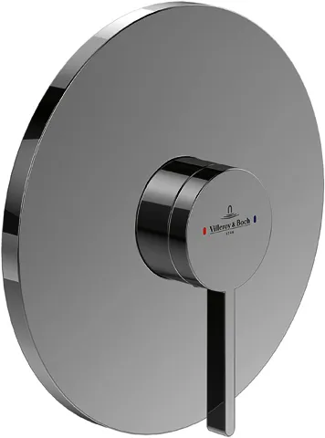 Villeroy & Boch Unterputz-Einhebel-Armatur Dawn 170x170x38mm Matt Black
