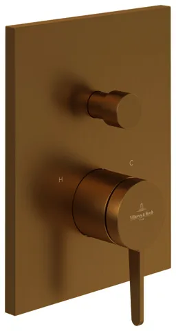 Villeroy & Boch Unterputz-Einhebel-Armatur Conum 150x190x124mm Brushed Gold